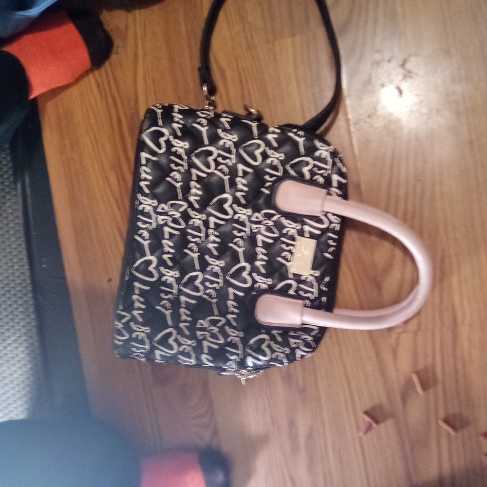 Black and Pink Handbag